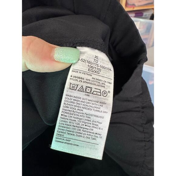 GAP Women's Black Off-Duty Khakis Casual Dress Pants Size XL NEW - Picture 5 of 6